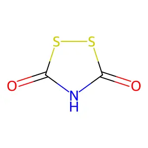 1,2,4-二噻唑烷二酮 structure
