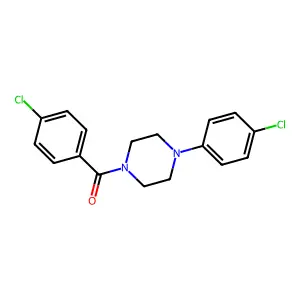 1-(4-Chlorobenzoyl)-4-(4-chlorophenyl)piperazine structure