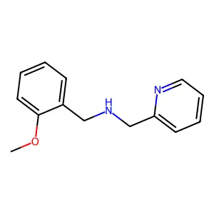 N-(2-Methoxybenzyl)-1-(pyridin-2-yl)methanamine structure