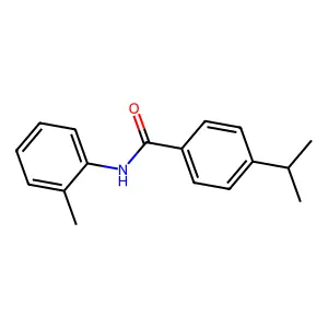 4-isopropyl-N-(2-methylphenyl)benzamide structure