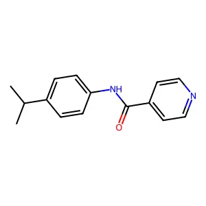 N-(4-异丙基苯基)异烟酰胺 structure