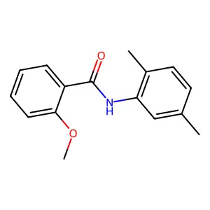 N-(2,5-dimethylphenyl)-2-methoxybenzamide structure