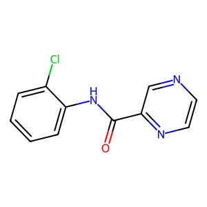 N-(2-氯苯基)吡嗪-2-甲酰胺 structure