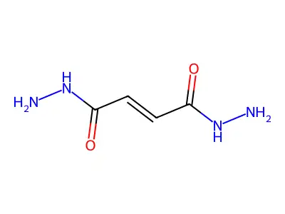 Fumaric acid, dihydrazide structure