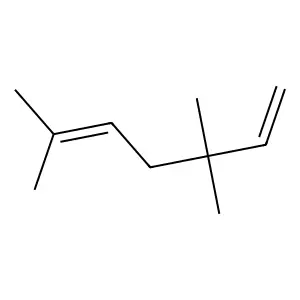 1,5-Heptadiene, 3,3,6-trimethyl- structure