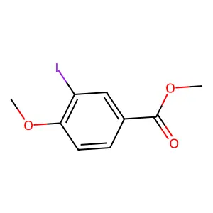Methyl 3-iodo-4-methoxybenzoate structure