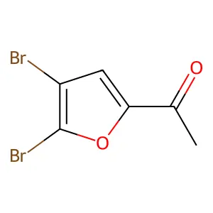 1-(4,5-Dibromofuran-2-yl)ethanone structure