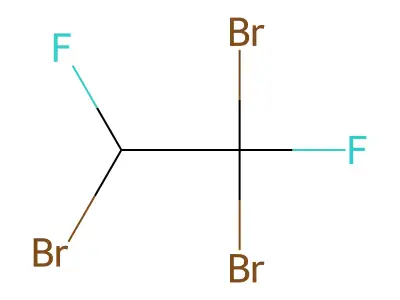1,1,2-Tribromo-1,2-difluoroethane structure