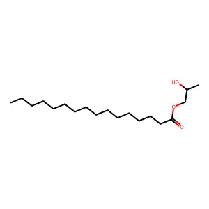 棕榈酸-1,2-丙二醇单酯 structure