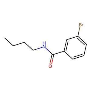 3-bromo-N-butylbenzamide structure