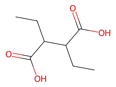 2,3-Diethylsuccinic acid structure