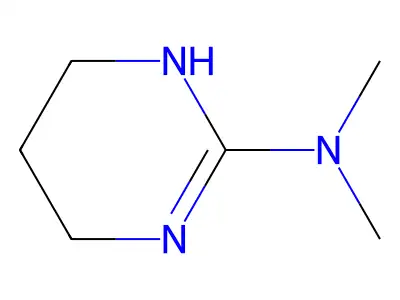 N,N-dimethyl-1,4,5,6-tetrahydropyrimidin-2-amine structure