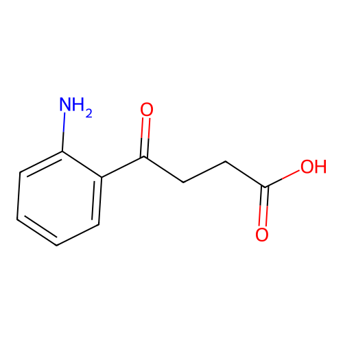 2-Amino-gamma-oxobenzenebutanoic acid structure
