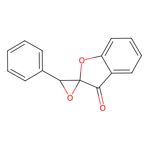 Aurone epoxide structure