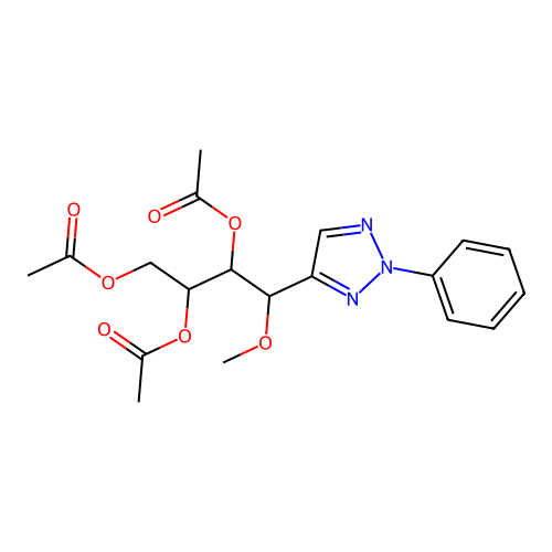 -4-methoxy-4-1,2,3-butanetrioltriacetate structure