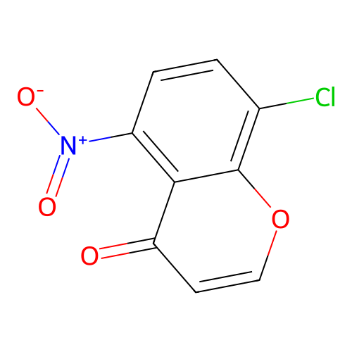 8-Chloro-5-nitrochromen-4-one structure