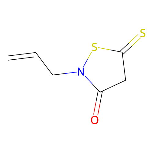 2-(Prop-2-en-1-yl)-5-thioxo-1,2-thiazolidin-3-one structure