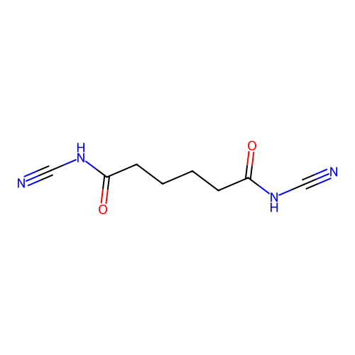 N,N'-Dicyanoadipamide structure
