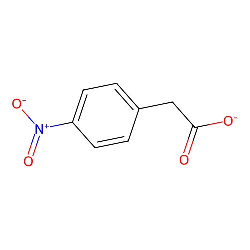 (4-Nitrophenyl)acetate structure