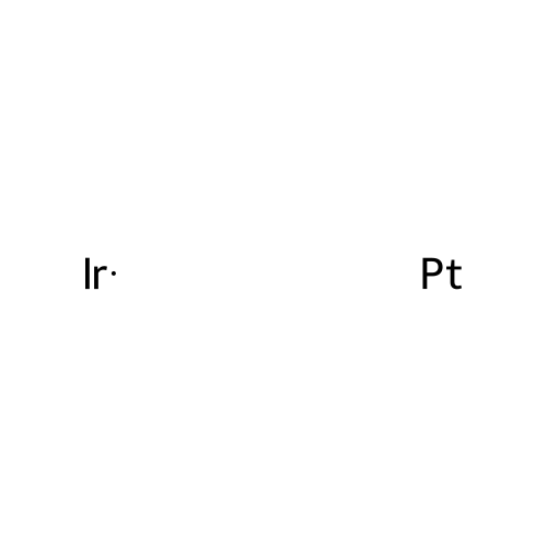 Platinum-iridium alloy structure
