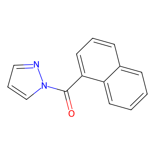 Naphthalen-1-yl(pyrazol-1-yl)methanone structure