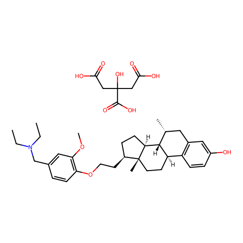 TAS-108 citrate structure