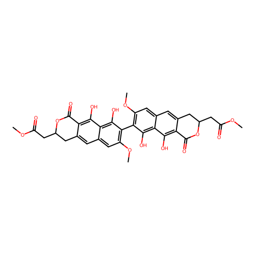 Viriditoxin structure