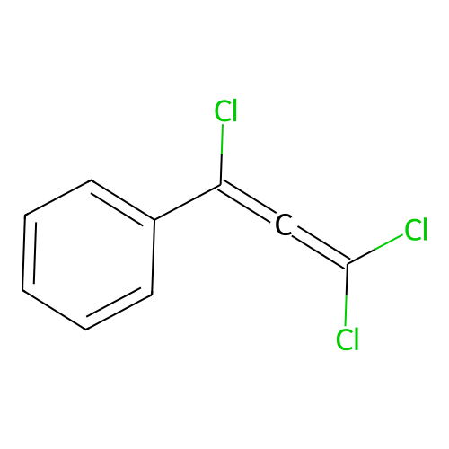 (1,3,3-Trichloro-1,2-propadienyl)benzene structure