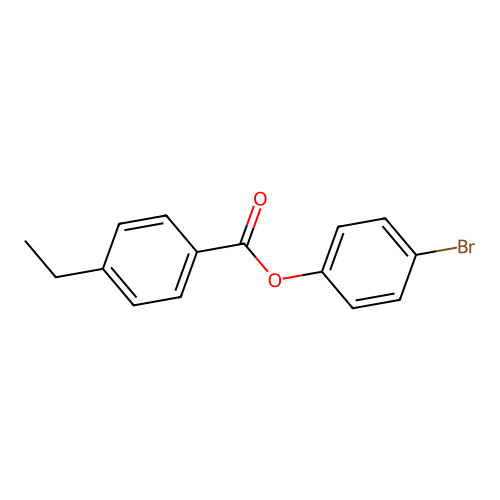 4-Bromophenyl 4-ethylbenzoate structure