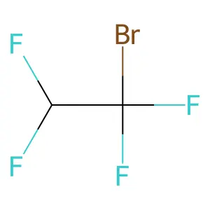 1-Bromo-1,1,2,2-tetrafluoroethane structure