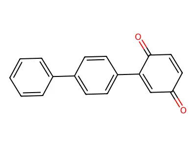 2-[1,1'-Biphenyl]-4-yl-2,5-cyclohexadiene-1,4-dione structure