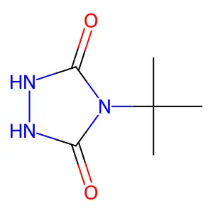 4-tert-Butyl-1,2,4-triazolidine-3,5-dione structure