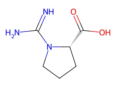 1-Carbamimidoylproline structure