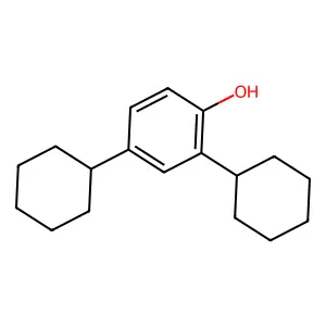 2,4-二环己基苯酚 structure