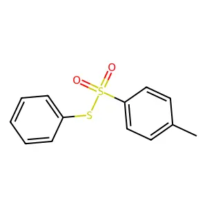 S-phenyl 4-methylbenzenesulfonothioate structure