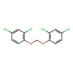 2,4-Dichloro-1-[(2,4-dichlorophenoxy)methoxy]benzene structure