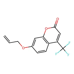 7-(allyloxy)-4-(trifluoromethyl)-2H-chromen-2-one structure
