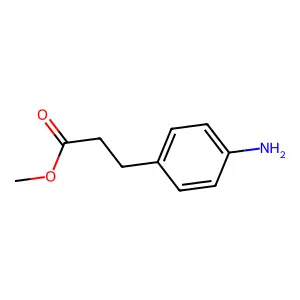 Methyl 3-(4-aminophenyl)propanoate structure