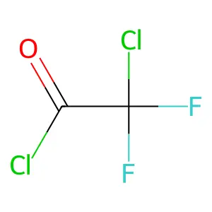 氯二氟乙酰氯 structure