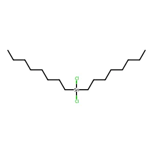 Dioctyltin dichloride structure