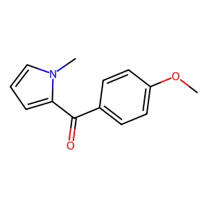 (4-methoxyphenyl)(1-methyl-1H-pyrrol-2-yl)Methanone structure
