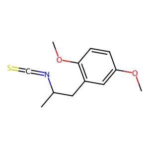 2-(2-Isothiocyanatopropyl)-1,4-dimethoxybenzene structure