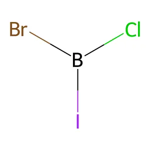 Bromochloroiodoborane structure