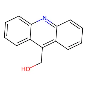 Acridin-9-ylmethanol structure