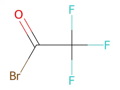 Trifluoroacetyl bromide structure