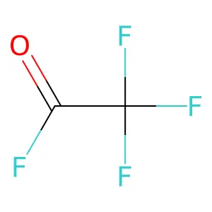 三氟乙酰氟 structure