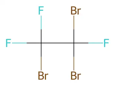 1,1,2-Tribromotrifluoroethane structure