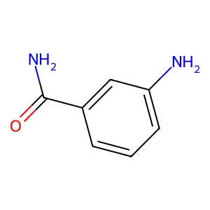 3-氨基苯甲酰胺 structure