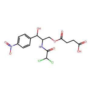 氯霉素泡沫剂 structure