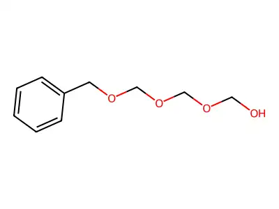 (((Phenylmethoxy)methoxy)methoxy)methanol structure